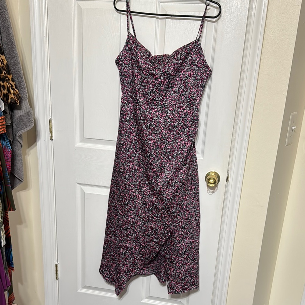 Floral Spaghetti Strap Dress